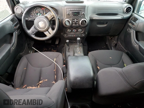 2018 Jeep Wrangler JK Unlimited Sport S with VIN 1C4BJWDG7JL814744, listed as a Copart auction lot 77830714 with 130,229 mi miles and Salvage Title. Bid and sale history available at carsss.com. Image 8.