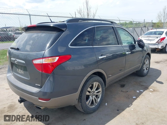 2012 Hyundai Veracruz Limited with VIN KM8NU4CCXCU200559, listed as a IAAI auction lot 42095944 with 321,754 mi miles and . Bid and sale history available at DreamBid. Image 4.