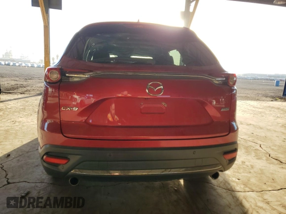 2016 Mazda CX-9 Grand Touring with VIN JM3TCADY0G0108811, listed as a Copart auction lot 47292695 with Not Provided miles and Salvage Title. Bid and sale history available at DreamBid. Image 6.