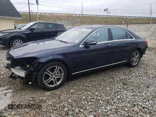 2016 Mercedes-Benz S-Class S 550 with VIN WDDUG8FB3GA238553, listed as a Copart auction lot 50594545 with 54,102 mi miles and Salvage Title. Bid and sale history available at carsss.com. Image 1.