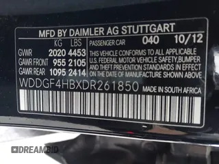 2013 Mercedes-Benz C 250 Sport z VIN WDDGF4HBXDR261850, wystawiony jako IAAI lot #42164882 z przebiegiem 149 257 mil mil oraz . Historia ofert i sprzedaży dostępna na DreamBid. Obrazek 9.