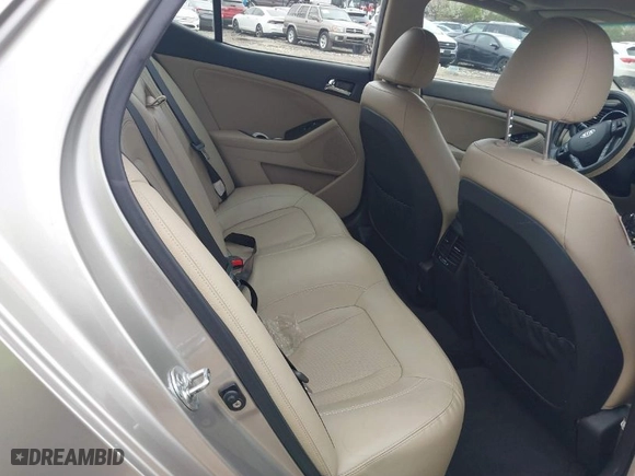 2011 Kia Optima EX with VIN KNAGN4A78B5127441, listed as a IAAI auction lot 41995129 with 57,145 mi miles. Bid and sale history available at carsss.com. Image 8.