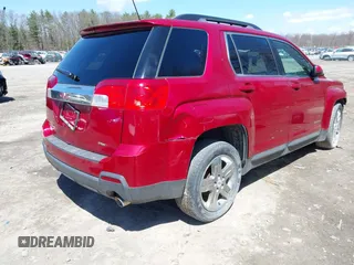 2013 GMC Terrain SLT with VIN 2GKFLVE35D6422669, listed as a IAAI auction lot 42104638 with 116,318 mi miles. Bid and sale history available at carsss.com. Image 4.