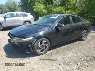 2024 Hyundai Elantra SEL with VIN KMHLM4DG1RU827250, listed as a Copart auction lot 61481695 with 55,893 mi miles and Salvage title. Bid and sale history available at DreamBid. Image 1.