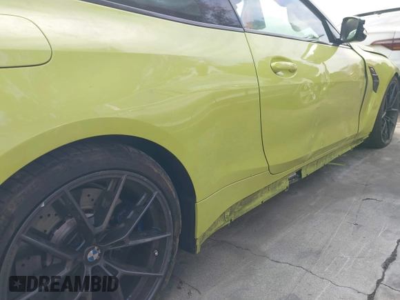 2021 BMW M4 Competition z VIN WBS33AZ00MCH53976, wystawiony jako IAAI lot #41831507 z przebiegiem Nie podano mil oraz . Historia ofert i sprzedaży dostępna na DreamBid. Obrazek 19.