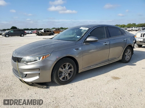 2016 Kia Optima LX with VIN 5XXGT4L39GG020999, listed as a Copart auction lot 67767444 with 99,284 mi miles and Salvage Title. Bid and sale history available at carsss.com. Image 1.