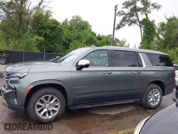 2023 Chevrolet Suburban Premier with VIN 1GNSKFKD4PR362478, listed as a IAAI auction lot 42824056 with Not provided miles and . Bid and sale history available at DreamBid. Image 14.