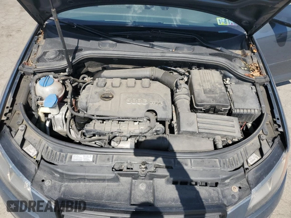 2013 Audi A3 Premium Plus with VIN WAUPEAFM9DA000642, listed as a Copart auction lot 62450875 with 57,220 mi miles and Clean title. Bid and sale history available at DreamBid. Image 11.