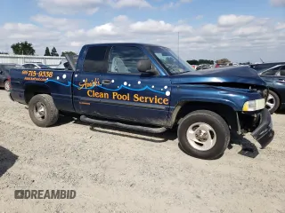 2001 Dodge 1500 with VIN 1B7HC13Y91J592527, listed as a Copart auction lot 53658065 with 207,902 mi miles and Salvage Title. Bid and sale history available at DreamBid. Image 4.