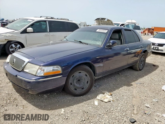 2004 Mercury Grand Marquis GS z VIN 2MEFM74W64X603871, wystawiony jako Copart lot #56545655 z przebiegiem 206 427 mil mil oraz Szkoda całkowita • Salvage title. Historia ofert i sprzedaży dostępna na DreamBid. Obrazek 1.