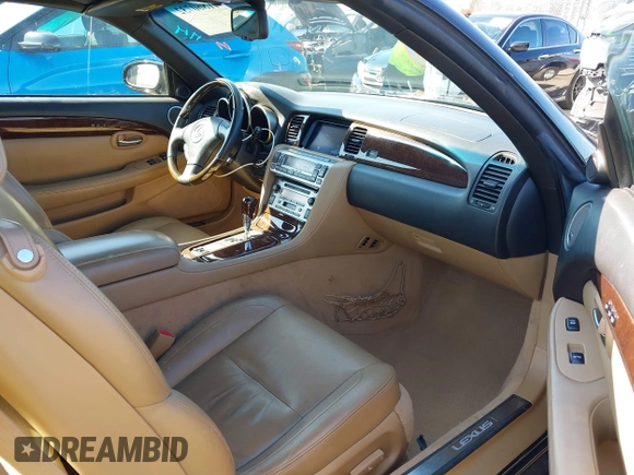 2006 Lexus SC 430 with VIN JTHFN48Y169004459, listed as a IAAI auction lot 41860732 with 77,000 mi miles. Bid and sale history available at carsss.com. Image 5.