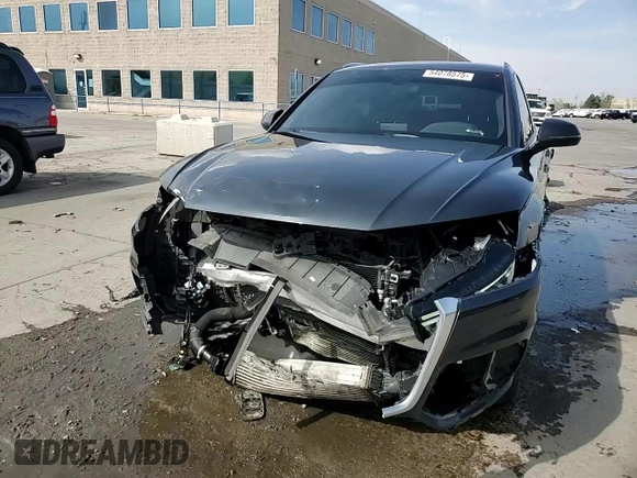 2018 Audi Q5 Premium with VIN WA1ANAFY8J2020313, listed as a Copart auction lot 54078575 with 76,133 mi miles and Salvage Title. Bid and sale history available at DreamBid. Image 14.