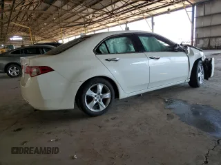 2010 Acura TSX with VIN JH4CU2F66AC015271, listed as a Copart auction lot 54620125 with 46,482 mi miles and Salvage Title. Bid and sale history available at carsss.com. Image 3.