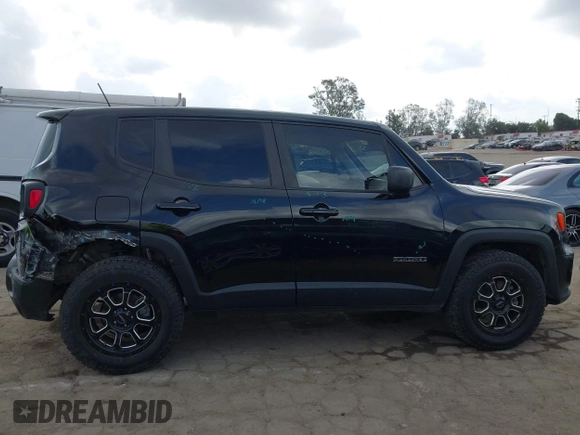 2021 Jeep Renegade Upland z VIN ZACNJDABXMPM49550, wystawiony jako IAAI lot #42121343 z przebiegiem 54 674 mil mil oraz . Historia ofert i sprzedaży dostępna na DreamBid. Obrazek 13.
