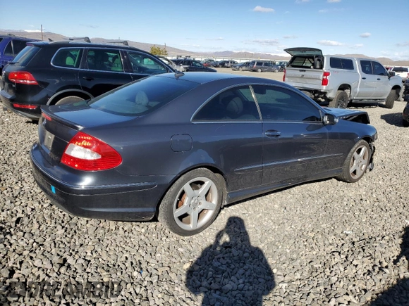 2009 Mercedes-Benz CLK 3.5L with VIN WDBTJ56H39F269364, listed as a Copart auction lot 48144745 with 99,139 mi miles and Salvage Title. Bid and sale history available at carsss.com. Image 3.
