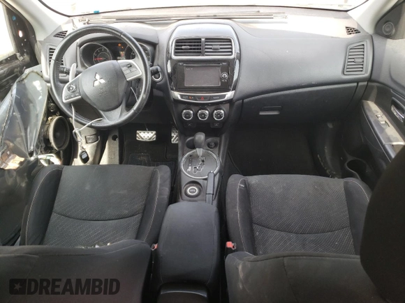 2015 Mitsubishi Outlander GT with VIN 4A4AR4AW3FE025256, listed as a Copart auction lot 59596475 with 110,952 mi miles and Salvage title. Bid and sale history available at DreamBid. Image 8.