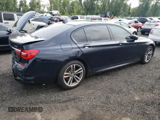 2018 BMW 7 Series 740e xDrive with VIN WBA7J2C57JG938291, listed as a Copart auction lot 58337763 with 53,259 mi miles and . Bid and sale history available at DreamBid. Image 3.