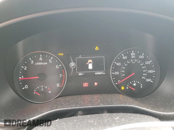 2017 Kia Sportage SX Turbo with VIN KNDPR3A65H7243783, listed as a Copart auction lot 57088825 with 129,937 mi miles and Salvage title. Bid and sale history available at DreamBid. Image 9.