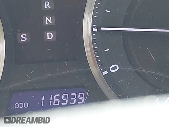 2011 Lexus IS 250 with VIN JTHBF5C24B5133687, listed as a IAAI auction lot 42013015 with 116,939 mi miles. Bid and sale history available at carsss.com. Image 15.
