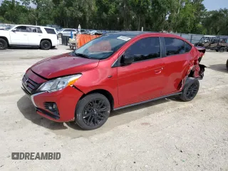2023 Mitsubishi Mirage ES with VIN ML32FUFJ9PHF02215, listed as a Copart auction lot 59095235 with 48,067 mi miles and Non repairable. Bid and sale history available at DreamBid. Image 1.