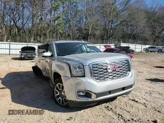 2018 GMC Yukon Denali with VIN 1GKS1CKJ0JR241040, listed as a Copart auction lot 47592655 with 133,737 mi miles and Salvage Title. Bid and sale history available at carsss.com. Image 12.