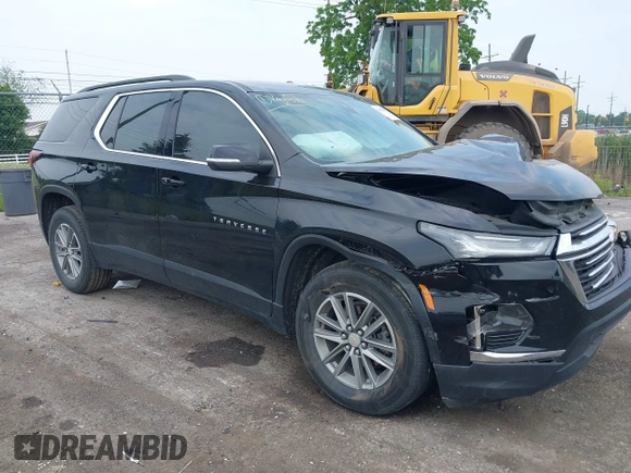 2023 Chevrolet Traverse LT Cloth with VIN 1GNERGKW6PJ220745, listed as a IAAI auction lot 42485387 with 24,715 mi miles and . Bid and sale history available at DreamBid. Image 1.