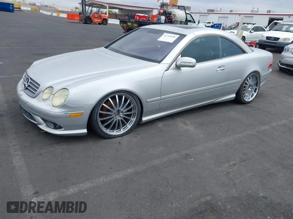 2003 Mercedes-Benz CL 500 z VIN WDBPJ75J23A036694, wystawiony jako IAAI lot #41745660 z przebiegiem 131 571 mil mil oraz . Historia ofert i sprzedaży dostępna na DreamBid. Obrazek 2.