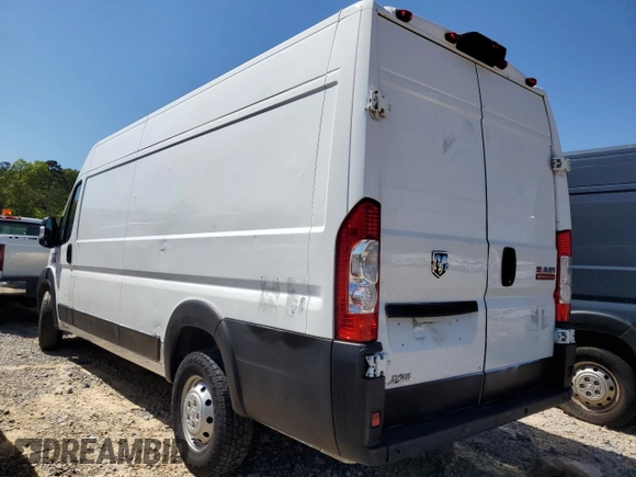 2019 Ram ProMaster Cargo with VIN 3C6URVJG3KE562105, listed as a Copart auction lot 51966005 with 117,550 mi miles and Clean Title. Bid and sale history available at DreamBid. Image 2.