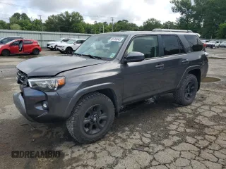 2021 Toyota 4Runner SR5 with VIN JTEEU5JR0M5235510, listed as a Copart auction lot 58784545 with 86,619 mi miles and Salvage title. Bid and sale history available at DreamBid. Image 1.