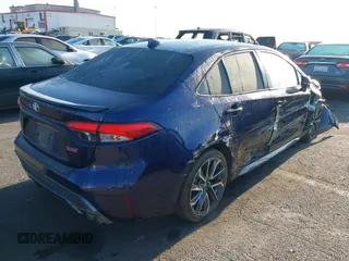 2020 Toyota Corolla XSE with VIN 5YFT4RCE5LP032045, listed as a IAAI auction lot 41993089 with 62,965 mi miles. Bid and sale history available at carsss.com. Image 4.
