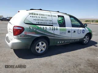 2005 Dodge Caravan SXT z VIN 2D4GP44L55R172613, wystawiony jako Copart lot #54903825 z przebiegiem 121 435 mil mil oraz Szkody całkowita. Historia ofert i sprzedaży dostępna na DreamBid. Obrazek 3.