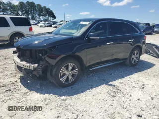 2020 Acura MDX with VIN 5J8YD3H35LL011779, listed as a Copart auction lot 55371584 with 107,431 mi miles and Salvage Title. Bid and sale history available at carsss.com. Image 1.
