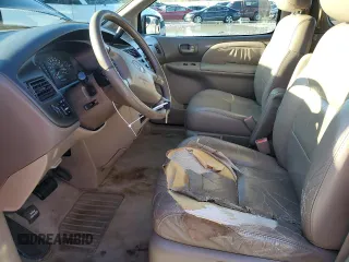 2000 Toyota Sienna LE with VIN 4T3ZF13C8YU207597, listed as a Copart auction lot 81250634 with 250,567 mi miles and Salvage Title. Bid and sale history available at carsss.com. Image 7.