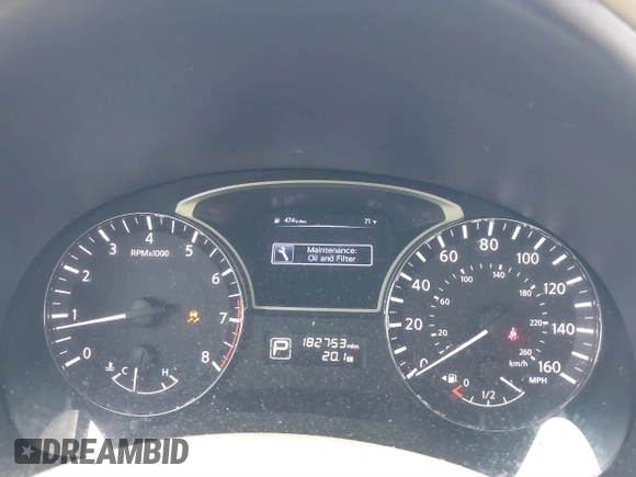 2014 Nissan Altima SV with VIN 1N4AL3AP5EC328776, listed as a IAAI auction lot 41835169 with 182,753 mi miles and . Bid and sale history available at DreamBid. Image 7.