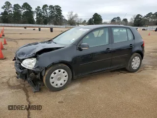 2008 Volkswagen Rabbit S with VIN WVWDA71KX8W199235, listed as a Copart auction lot 47490895 with 108,585 mi miles and Salvage Title. Bid and sale history available at carsss.com. Image 1.