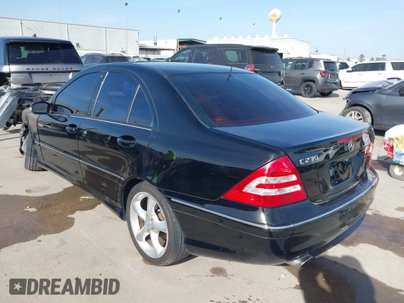 2006 Mercedes-Benz C Sport with VIN WDBRF52H46E021580, listed as a IAAI auction lot 41843935 with 78,991 mi miles. Bid and sale history available at carsss.com. Image 3.