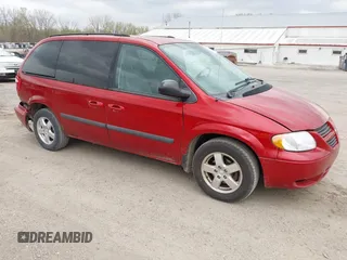 2005 Dodge Caravan SXT with VIN 1D4GP45R15B222828, listed as a IAAI auction lot 42045557 with 98,059 mi miles and . Bid and sale history available at DreamBid. Image 1.