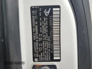 2005 BMW Z4 3.0i with VIN 4USBT53505LU10933, listed as a Copart auction lot 46061395 with 86,328 mi miles and Salvage title. Bid and sale history available at DreamBid. Image 12.