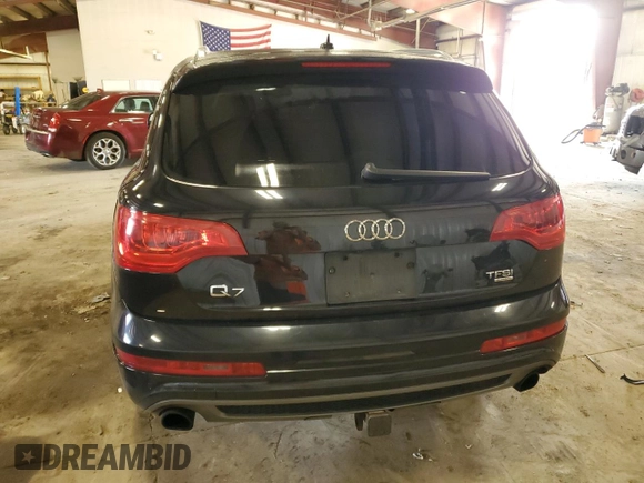 2015 Audi Q7 3.0T Vorsprung Edition with VIN WA1WGCFE3FD024847, listed as a Copart auction lot 65561954 with 0 mi miles and Clean Title. Bid and sale history available at carsss.com. Image 6.