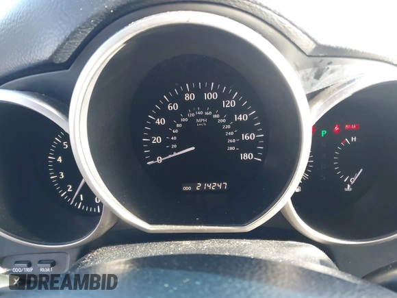 2006 Lexus SC 430 with VIN JTHFN48YX69007165, listed as a IAAI auction lot 41250928 with 214,247 mi miles and . Bid and sale history available at DreamBid. Image 7.