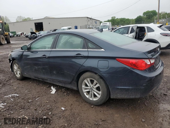 2013 Hyundai Sonata GLS with VIN 5NPEB4AC3DH779631, listed as a Copart auction lot 54946595 with 98,237 mi miles and Salvage Title. Bid and sale history available at carsss.com. Image 2.
