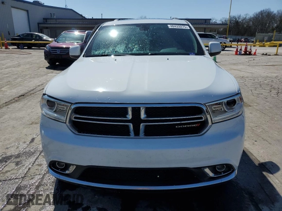 2019 Dodge Durango SXT Plus with VIN 1C4RDHAGXKC582177, listed as a Copart auction lot 48433275 with 83,862 mi miles and Salvage Title. Bid and sale history available at DreamBid. Image 5.