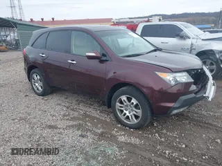2009 Acura MDX Tech Pkg with VIN 2HNYD28679H510960, listed as a IAAI auction lot 41630843 with 129,126 mi miles. Bid and sale history available at carsss.com. Image 1.