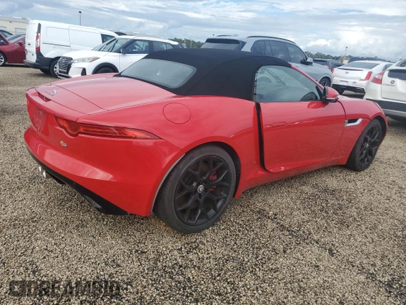 2014 Jaguar F-Type S with VIN SAJWA6FC2E8K01114, listed as a Copart auction lot 74242084 with Not Provided miles and Salvage Title. Bid and sale history available at DreamBid. Image 3.