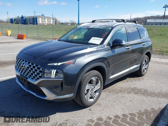 2022 Hyundai Santa Fe SEL with VIN 5NMS3DAJ8NH474669, listed as a IAAI auction lot 41839204 with 51,353 mi miles. Bid and sale history available at carsss.com. Image 18.