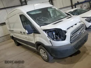 2019 Ford Transit with VIN 1FTYR2CM1KKA90561, listed as a Copart auction lot 59294825 with 221,303 mi miles and Salvage title. Bid and sale history available at DreamBid. Image 4.