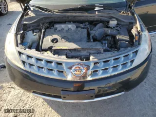 2006 Nissan Murano SL with VIN JN8AZ08W86W526213, listed as a Copart auction lot 85296834 with 202,884 mi miles and Salvage Title. Bid and sale history available at carsss.com. Image 13.