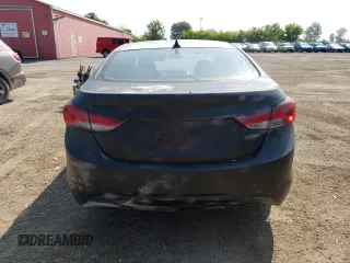 2013 Hyundai Elantra GLS with VIN 5NPDH4AE1DH233633, listed as a Copart auction lot 60449585 with 124,839 mi miles and Clean title. Bid and sale history available at DreamBid. Image 6.