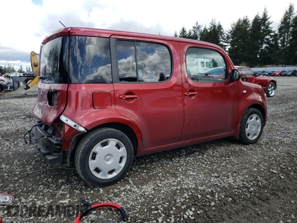 2012 Nissan Cube 1.8 S with VIN JN8AZ2KR7CT253860, listed as a Copart auction lot 53526555 with 58,863 mi miles and Non Repairable. Bid and sale history available at carsss.com. Image 3.