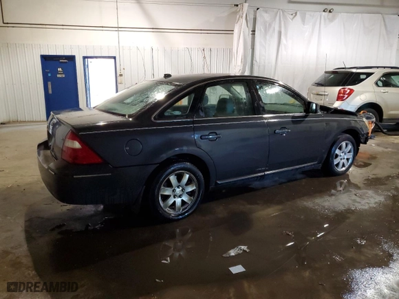 2007 Ford Five Hundred SEL with VIN 1FAHP27197G140578, listed as a Copart auction lot 82210944 with 0 mi miles and Salvage Title. Bid and sale history available at carsss.com. Image 3.